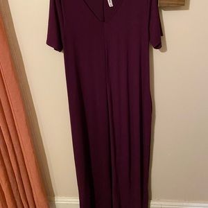 Long maxi dress